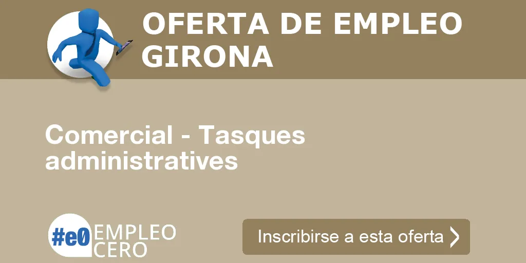 Comercial - Tasques administratives