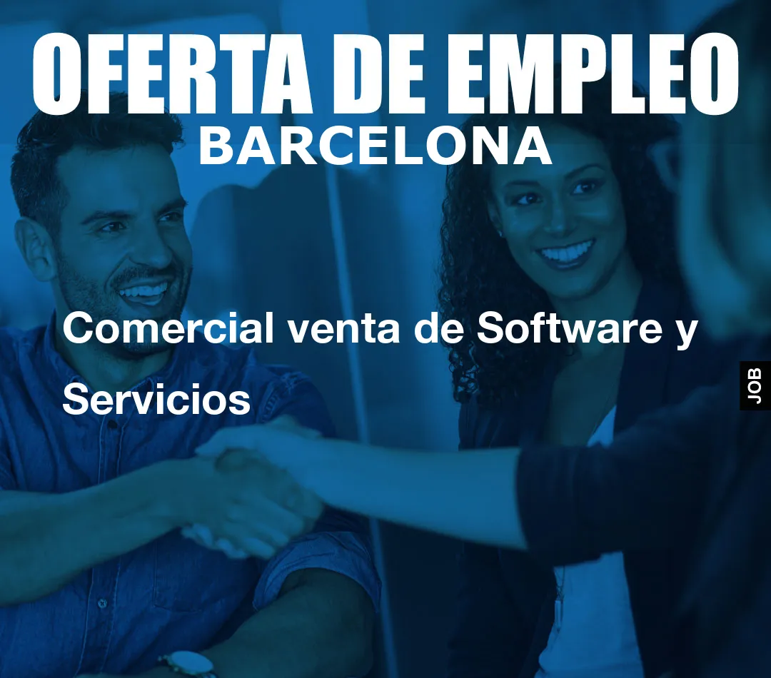 Comercial venta de Software y Servicios