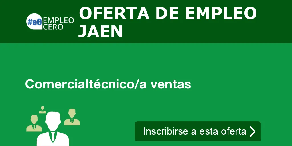 Comercialtécnico/a ventas Comercialtécnico/a ventas
