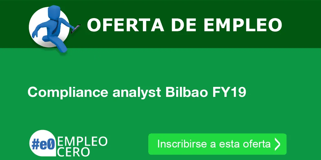 Compliance analyst Bilbao FY19