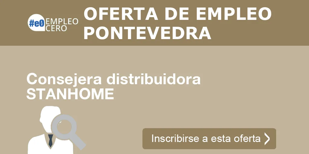 Consejera distribuidora STANHOME Consejera distribuidora STANHOME