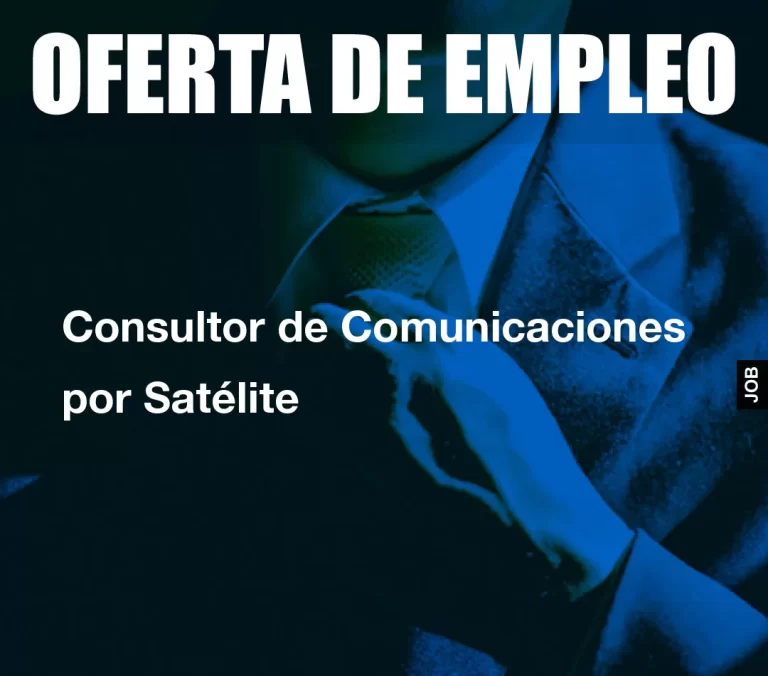 Consultor de Comunicaciones por Satélite