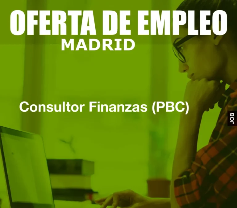 Consultor Finanzas (PBC)