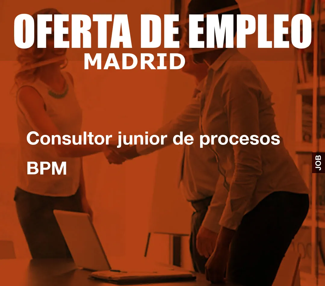 Consultor junior de procesos BPM