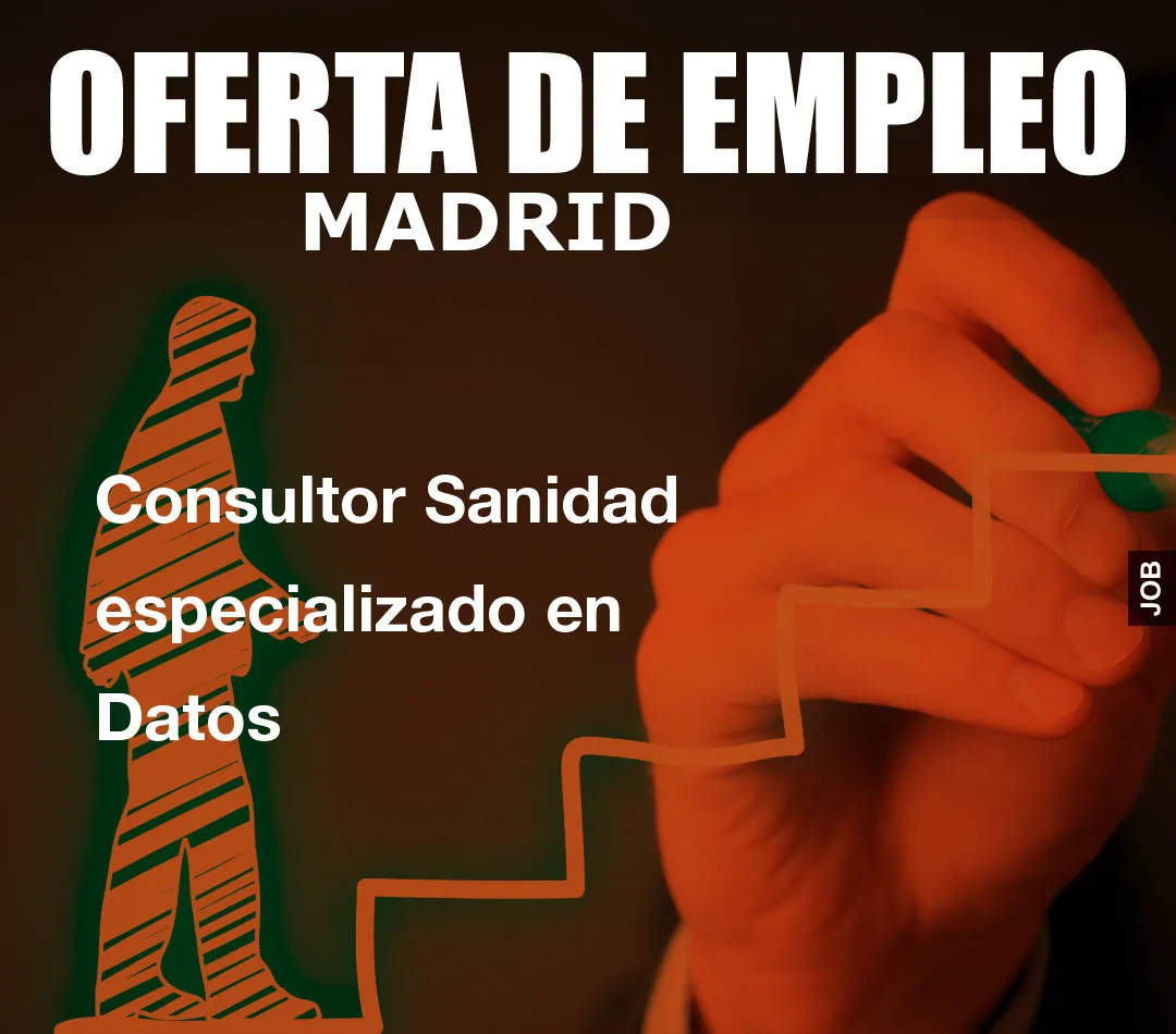 Consultor Sanidad especializado en Datos
