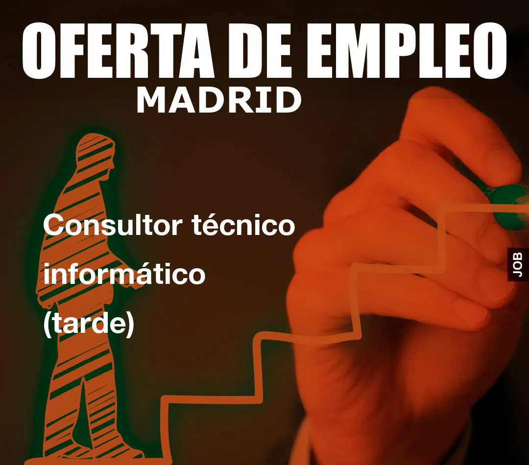 Consultor técnico informático (tarde)