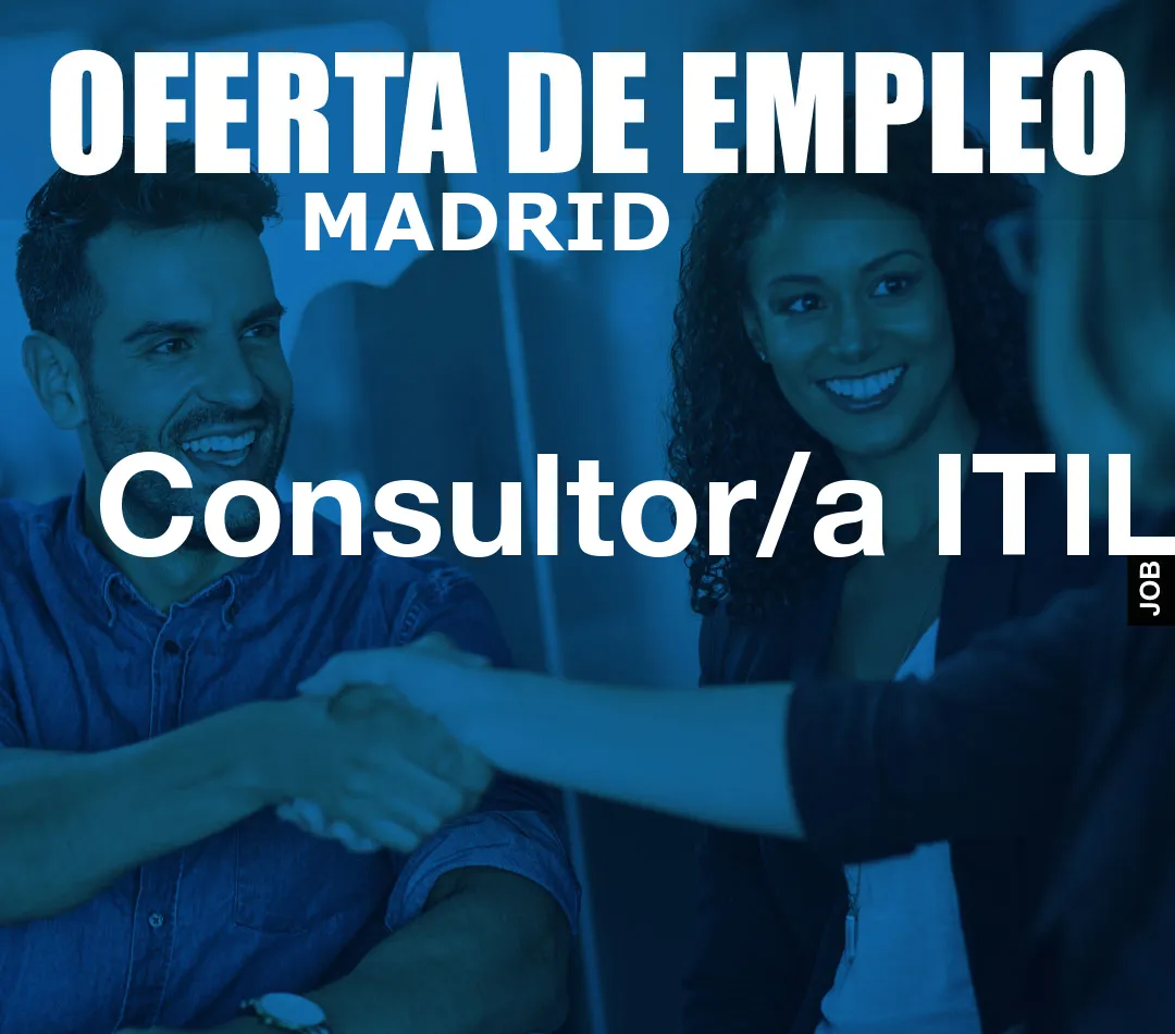 Consultor/a ITIL Consultor/a ITIL