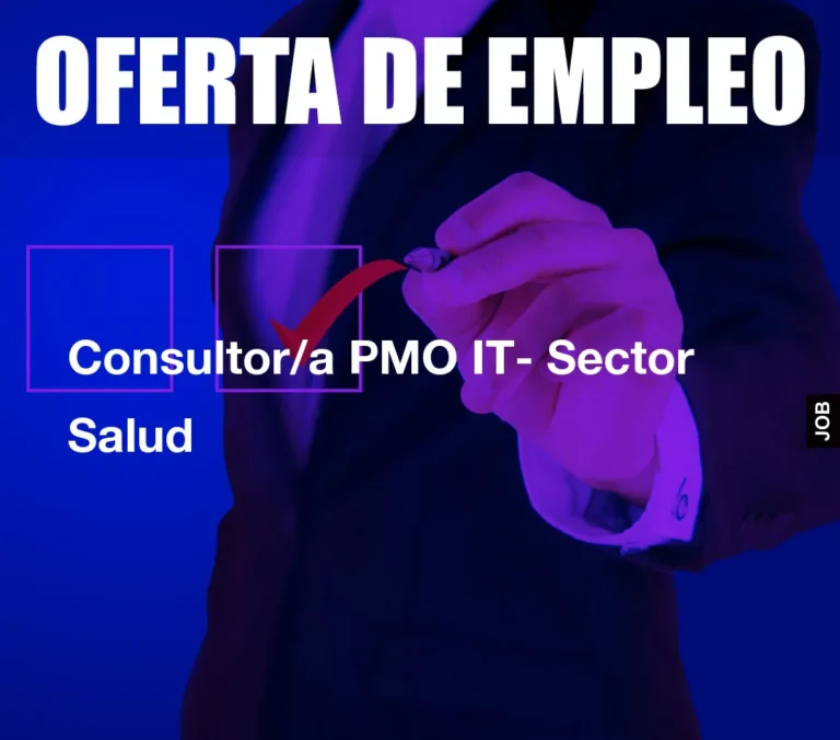 Consultor/a PMO IT- Sector Salud