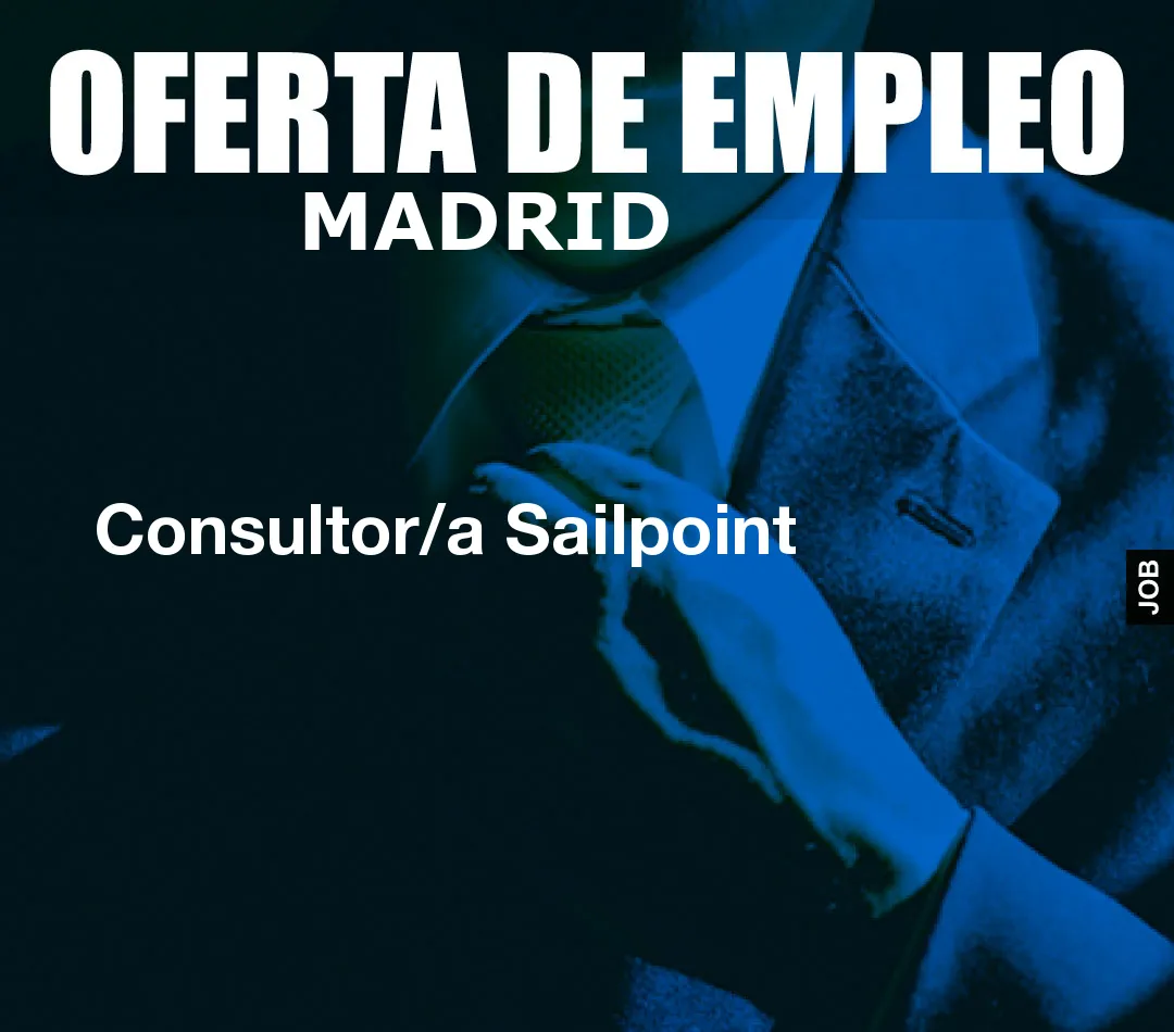 Consultor/a Sailpoint