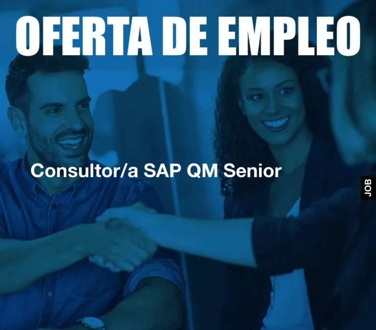 Consultor/a SAP QM Senior