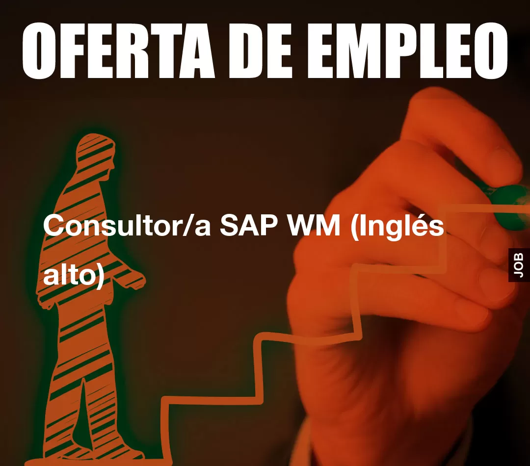 Consultor/a SAP WM (Inglés alto) Consultor/a SAP WM (Inglés alto)
