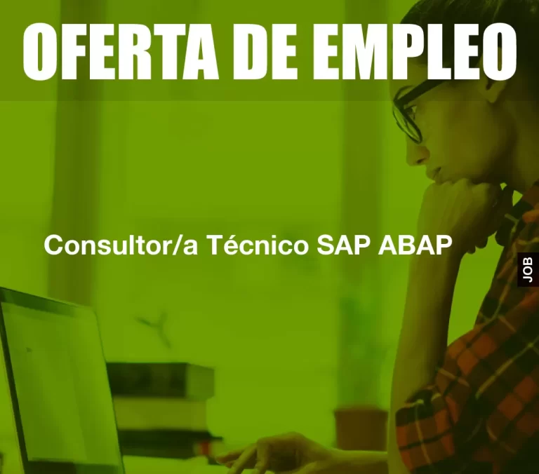 Consultor/a Técnico SAP ABAP