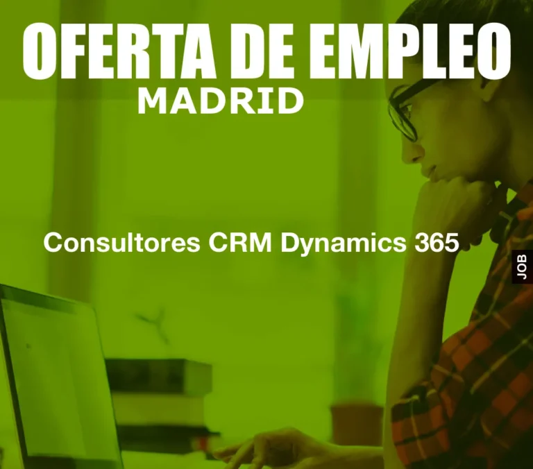 Consultores CRM Dynamics 365