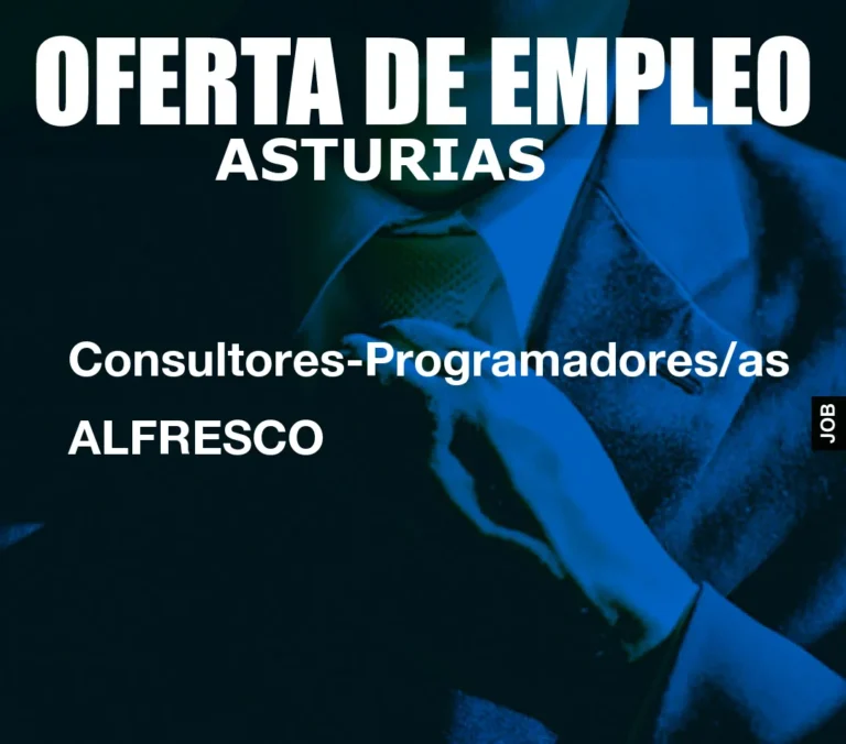 Consultores-Programadores/as ALFRESCO
