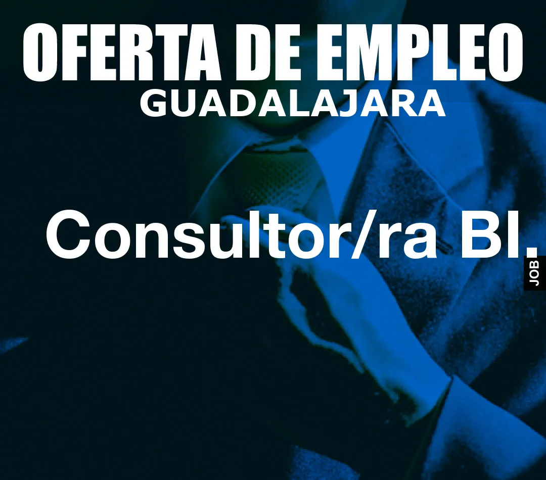 Consultor/ra BI. Consultor/ra BI.