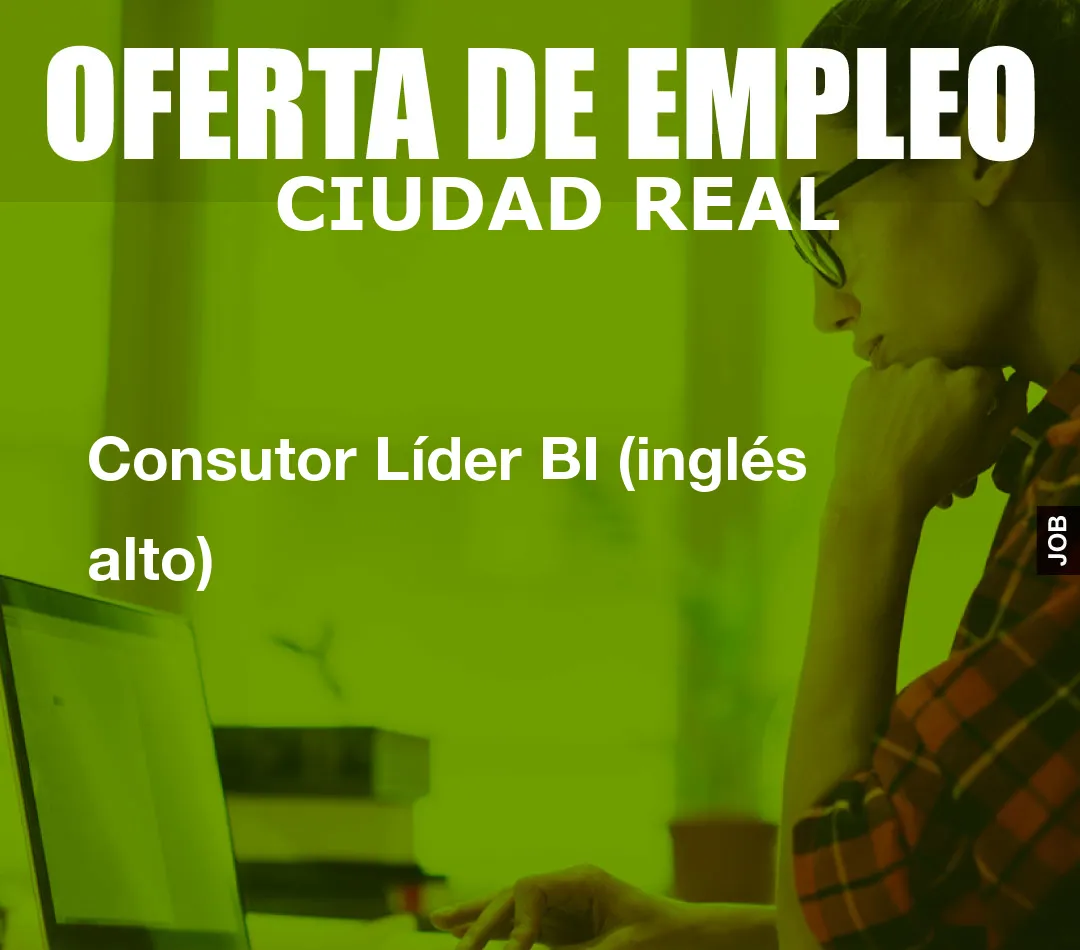 Consutor Líder BI (inglés alto)