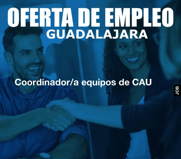 Coordinador/a equipos de CAU