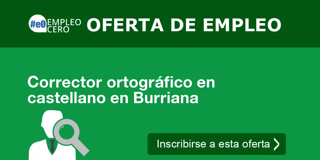 Corrector ortográfico en castellano en Burriana Corrector ortográfico en castellano en Burriana