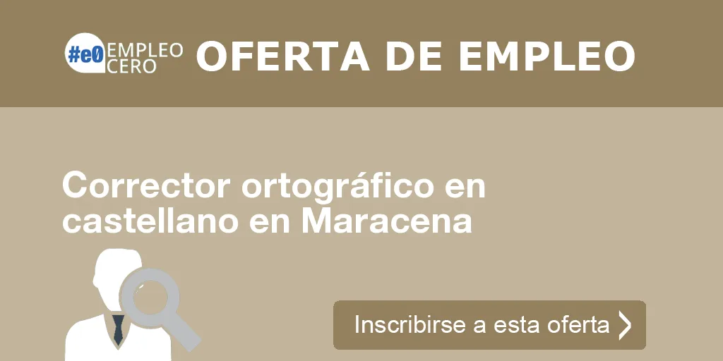 Corrector ortográfico en castellano en Maracena Corrector ortográfico en castellano en Maracena