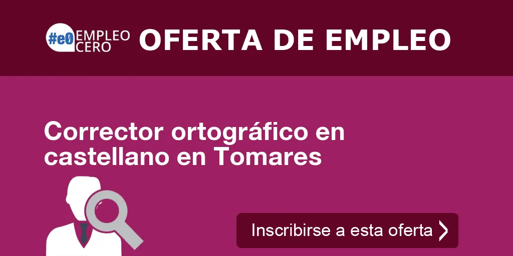 Corrector ortográfico en castellano en Tomares Corrector ortográfico en castellano en Tomares