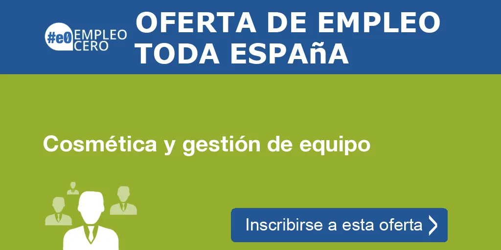 Cosmética y gestión de equipo Cosmética y gestión de equipo