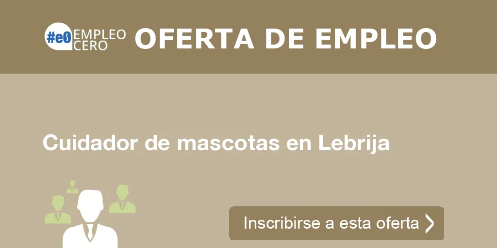Cuidador de mascotas en Lebrija Cuidador de mascotas en Lebrija