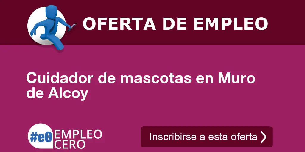 Cuidador de mascotas en Muro de Alcoy Cuidador de mascotas en Muro de Alcoy
