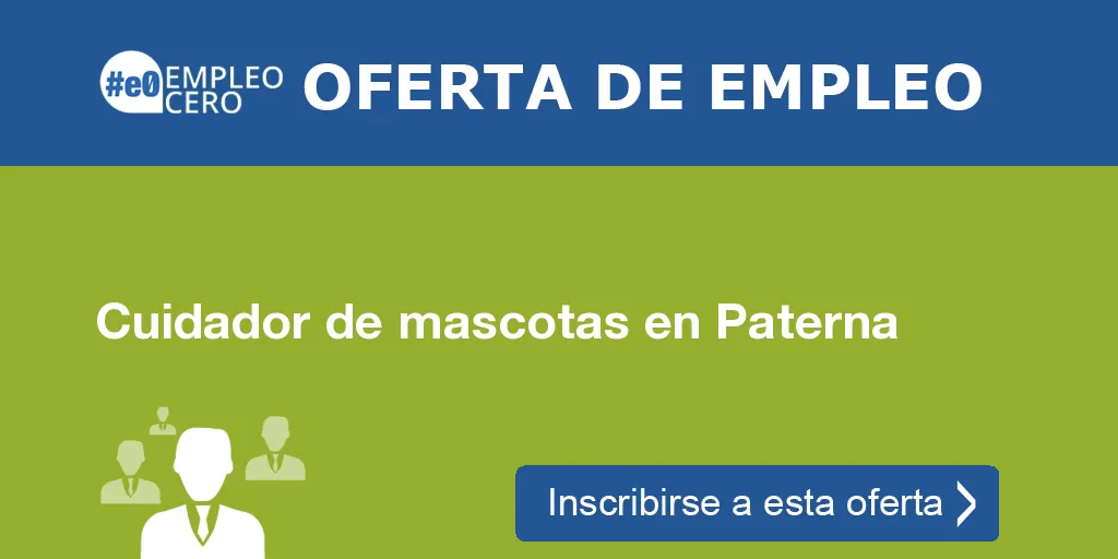 Cuidador de mascotas en Paterna