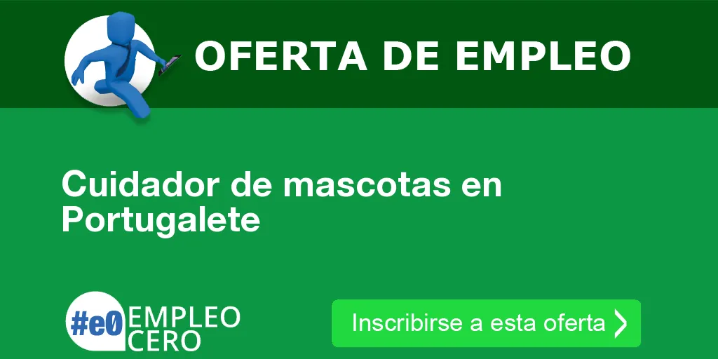 Cuidador de mascotas en Portugalete