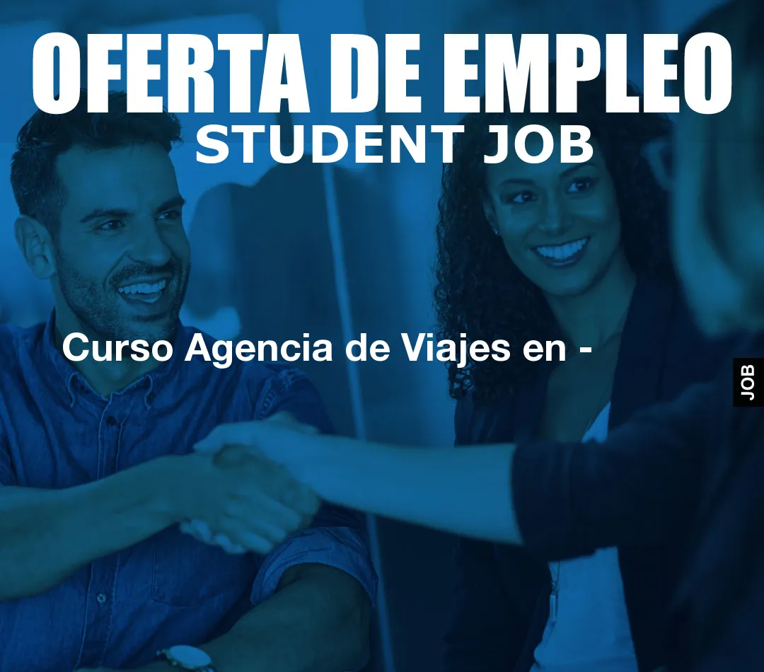 Curso Agencia de Viajes en –