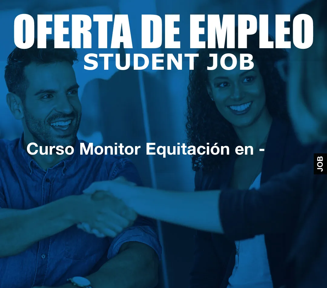 Curso Monitor Equitaci