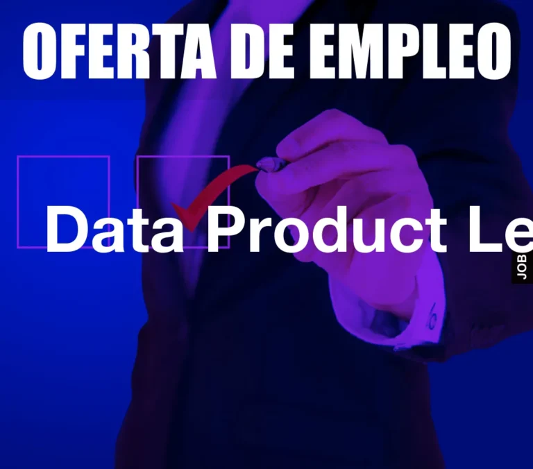 Data Product Lead