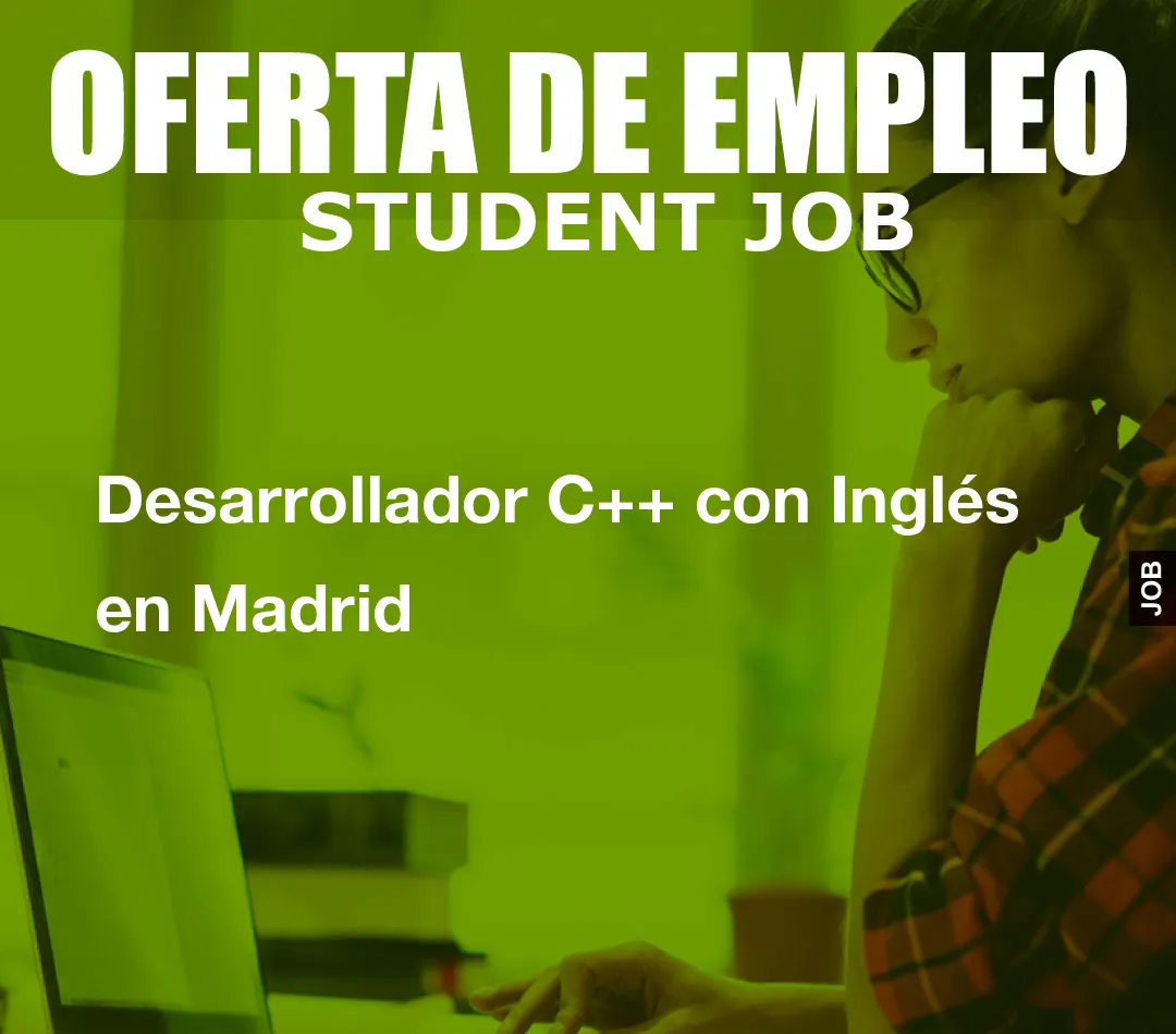 Desarrollador C++ con Ingl