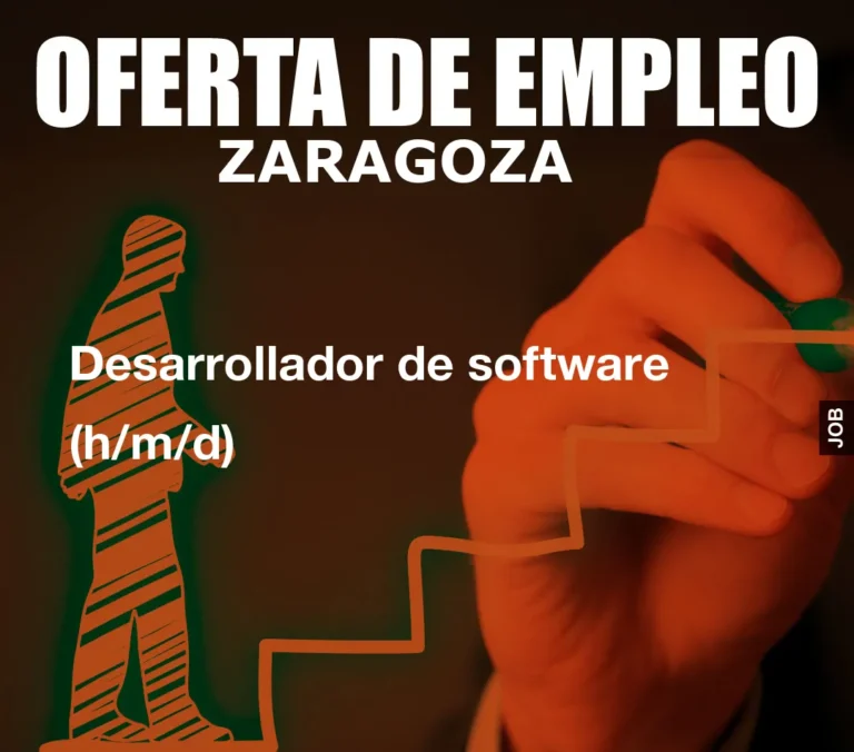 Desarrollador de software (h/m/d)