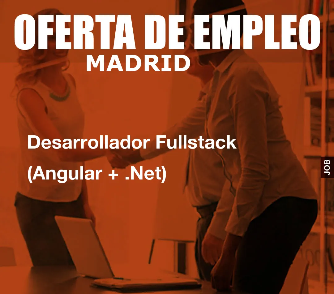 Desarrollador Fullstack (Angular + .Net)