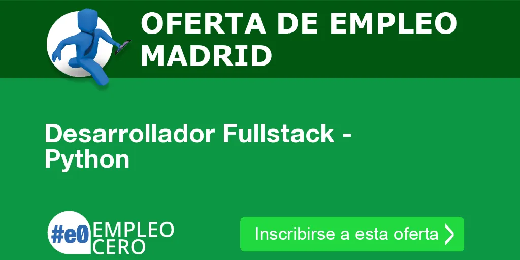 Desarrollador Fullstack - Python