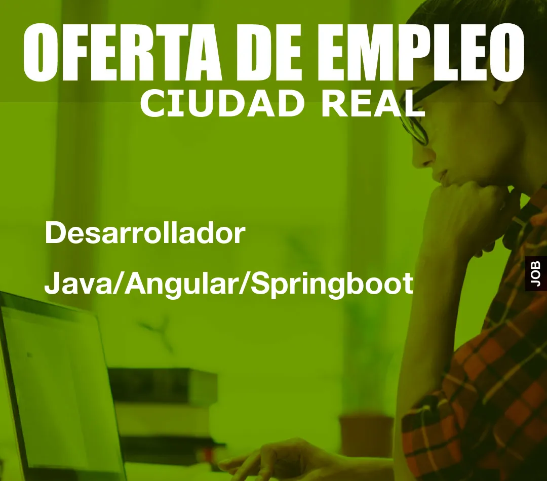 Desarrollador Java/Angular/Springboot