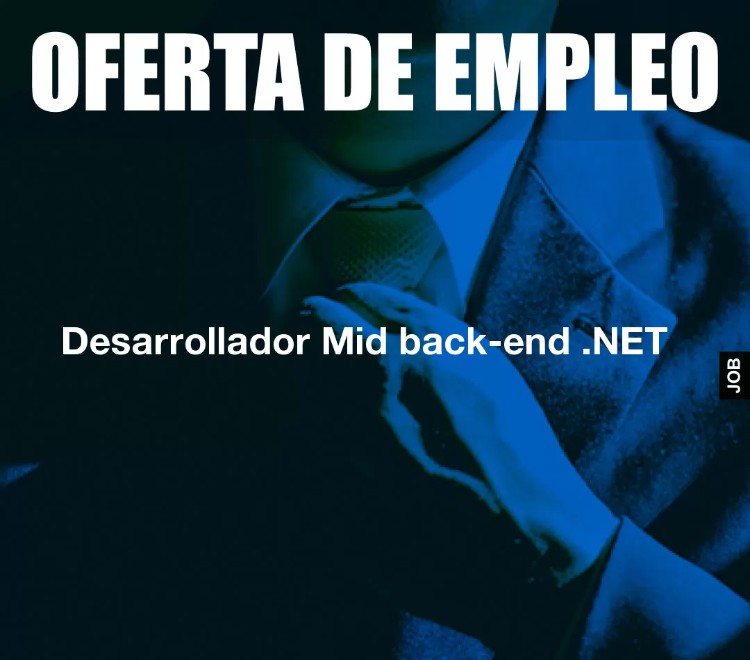 Desarrollador Mid back-end .NET Desarrollador Mid back-end .NET