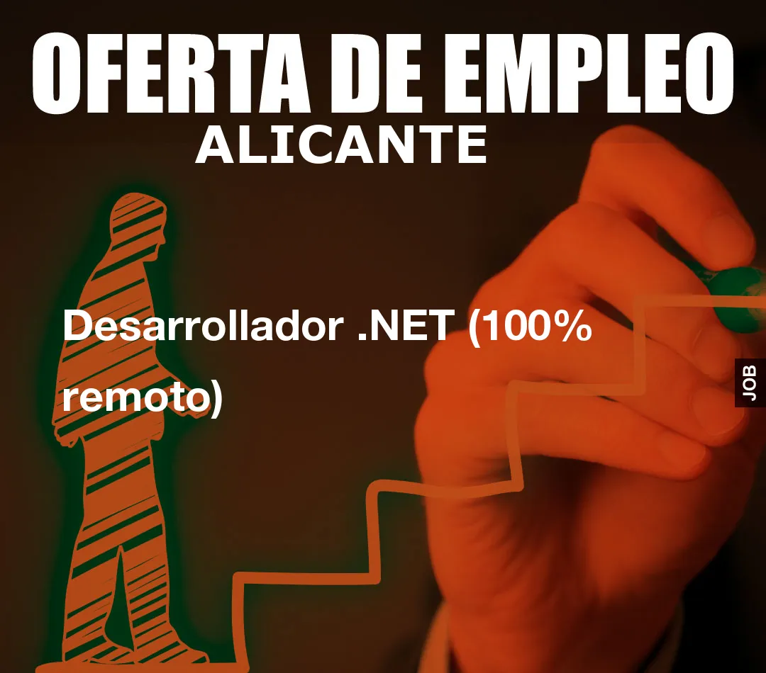 Desarrollador .NET (100% remoto)