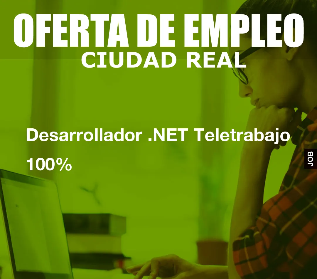 Desarrollador .NET Teletrabajo 100%
