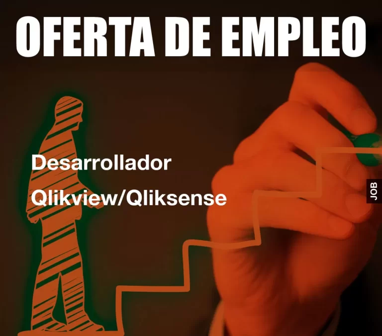 Desarrollador Qlikview/Qliksense