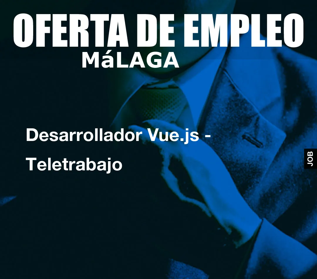 Desarrollador Vue.js – Teletrabajo
