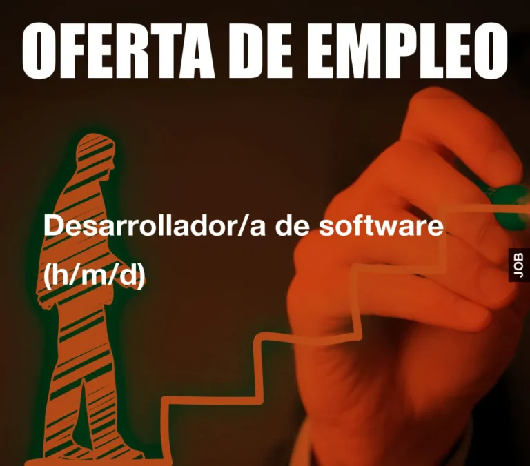 Desarrollador/a de software (h/m/d)