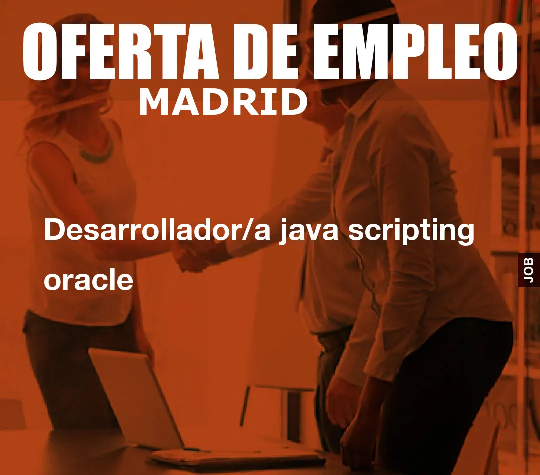Desarrollador/a java scripting oracle Desarrollador/a java scripting oracle