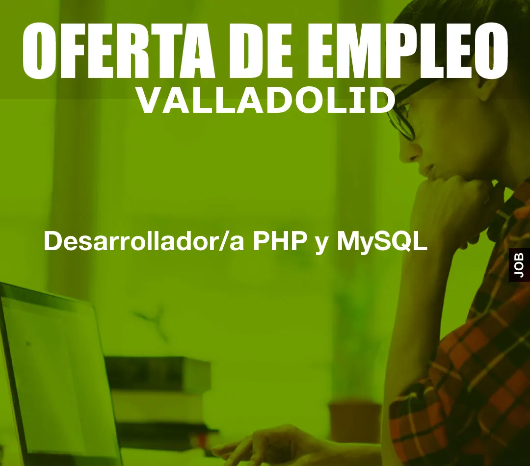 Desarrollador/a PHP y MySQL