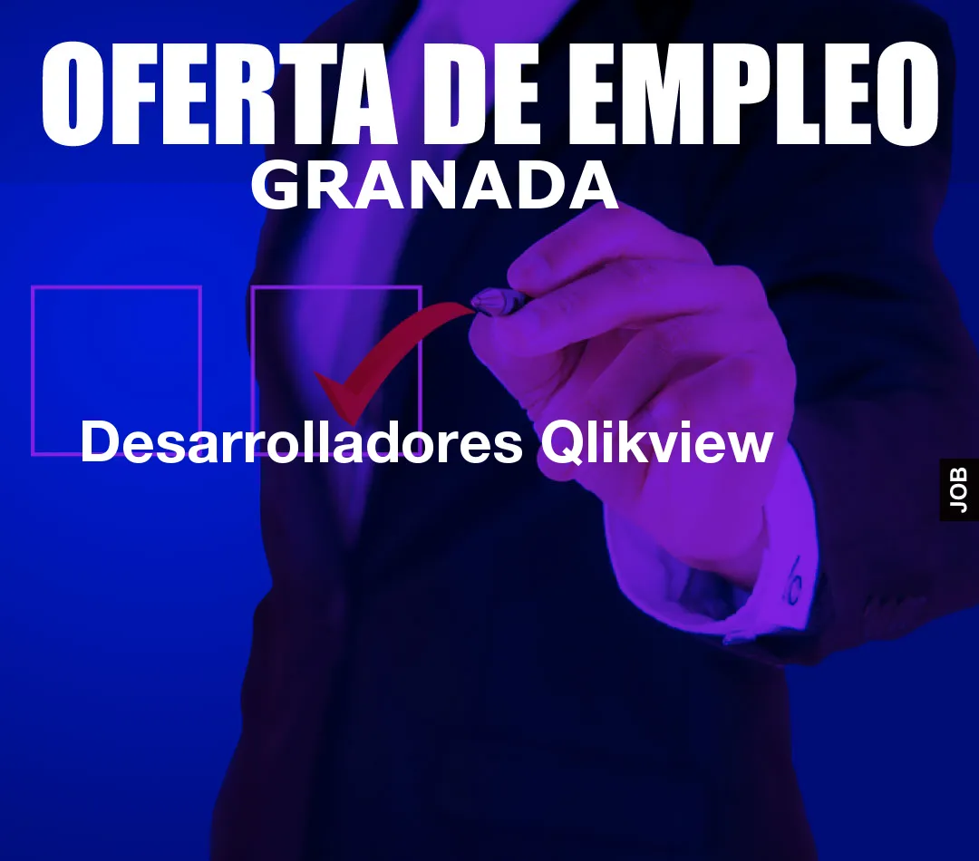 Desarrolladores Qlikview Desarrolladores Qlikview