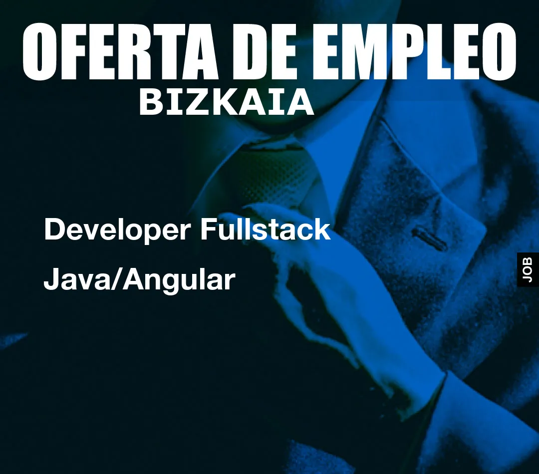 Developer Fullstack Java/Angular Developer Fullstack Java/Angular