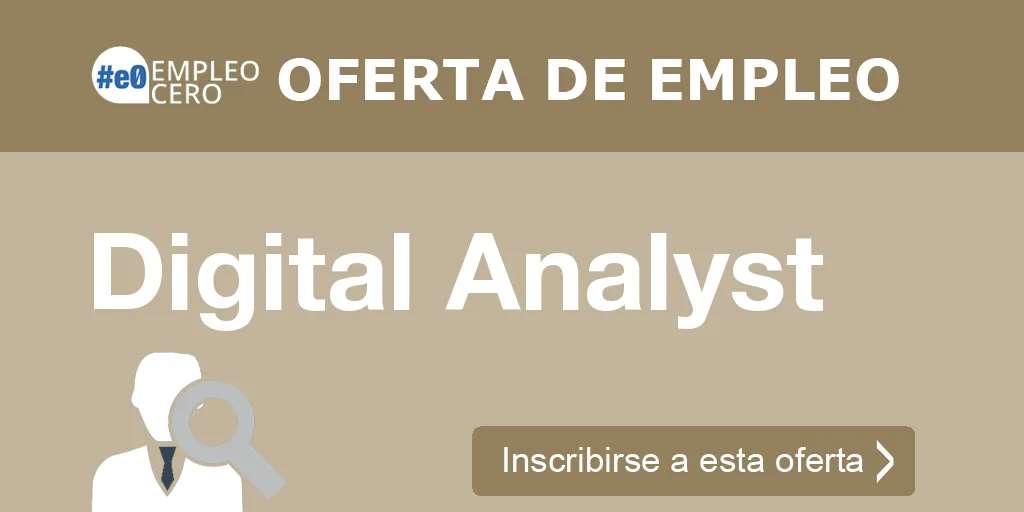 Digital Analyst