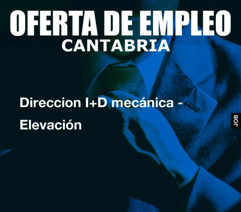 Direccion I+D mecánica – Elevación