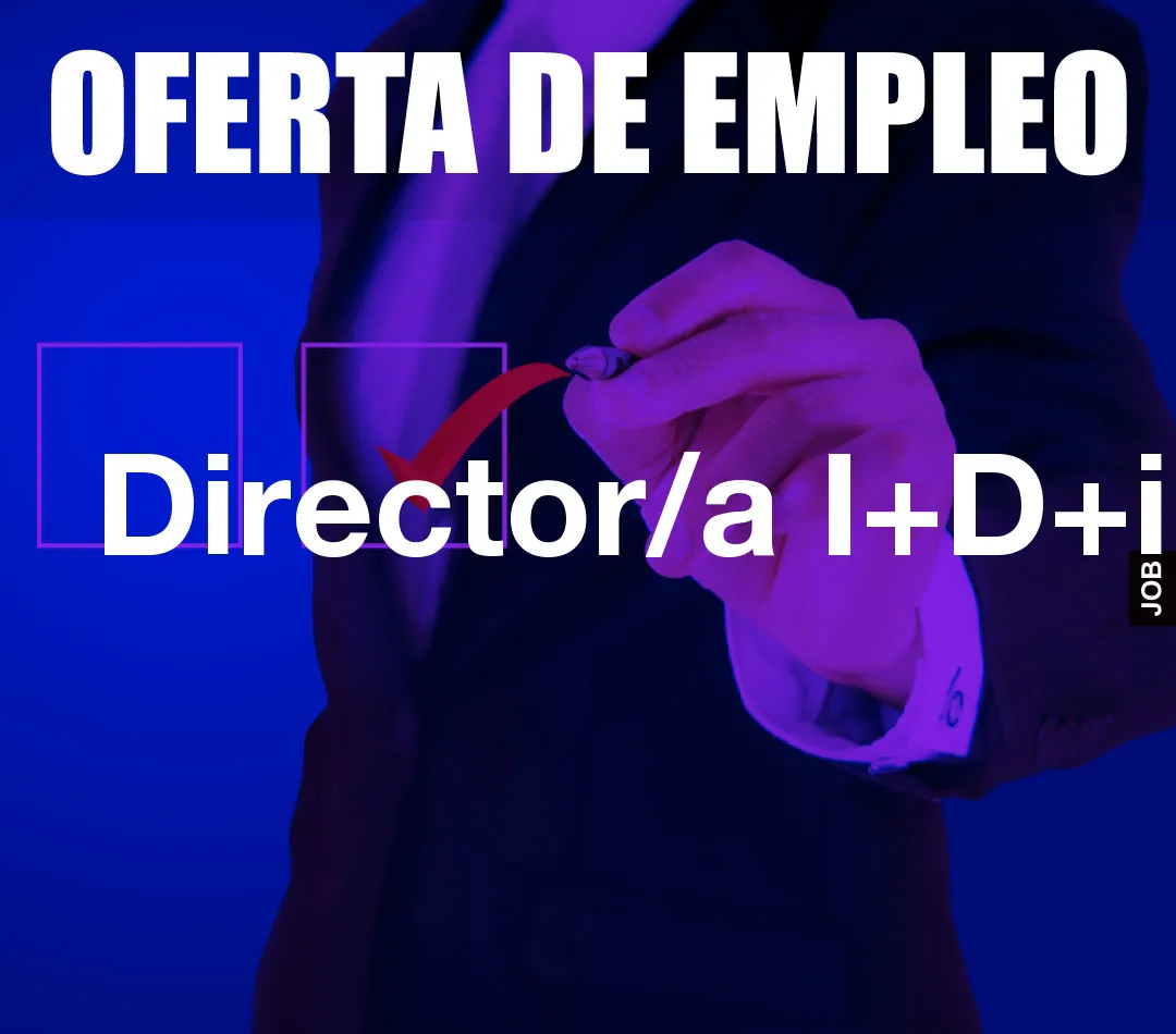 Director/a I+D+i Director/a I+D+i